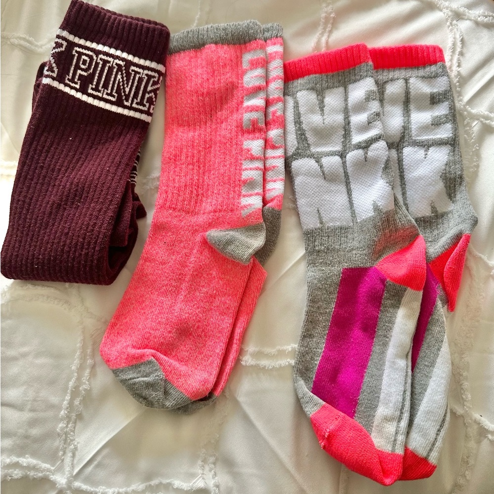 Pink socks